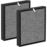 LINNIW TZ-K2 Replacement Filter Compatible with ToLife Air Purifier TZ-K2, 3-in-1 Filtration Systemwith Activated Carbon & Pre-filter, TZ-K2-A replacement filter, 2 Pack