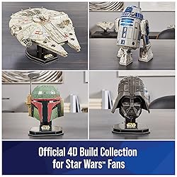 4D Build Star Wars R2-D2 Cardstock 3D Model
