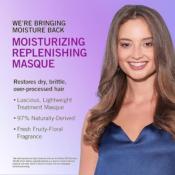 BETTER NATURED MOISTURE REPLENISHING HAIR MASK – DEEP CONDITIONER FOR DRY & DAMAGED HAIR, 6 FL OZ