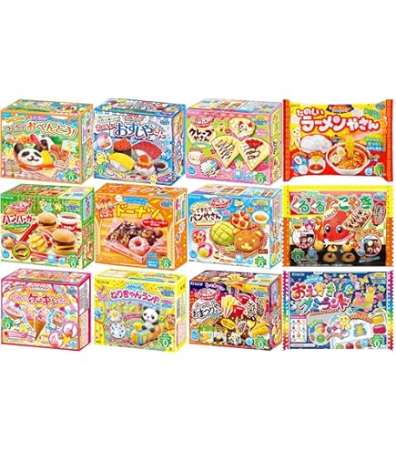 Kracie Popin' Cookin' Series Randomly 4pcs Selection Assortment