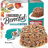 Beneful Purina Small Breed Wet Dog Food Variety Pack, IncrediBites With Real Beef, Chicken and Salmon - (Pack of 30) 3 Oz. Cans