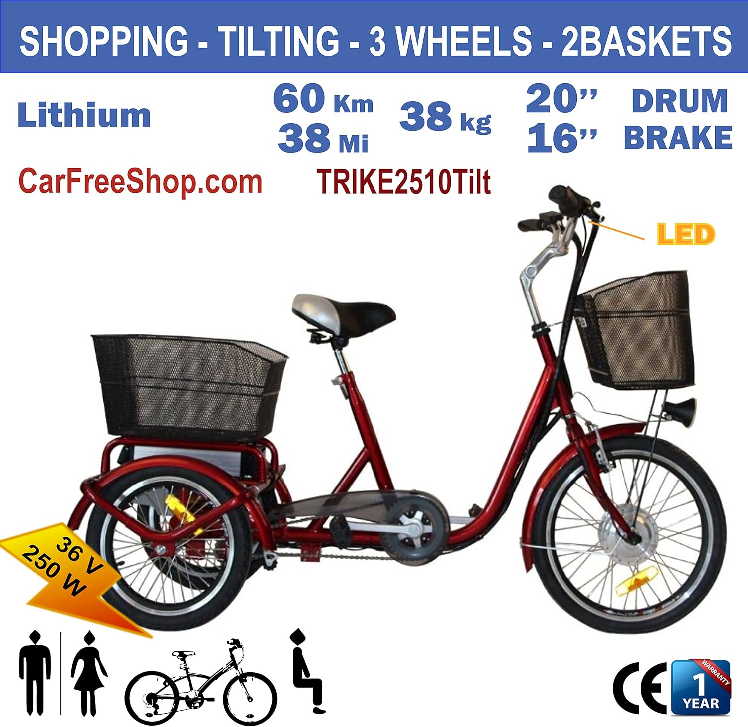 big bike 3 wheels