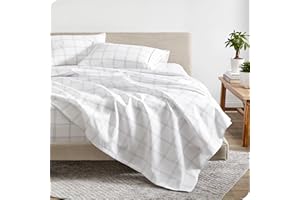 Bare Home Queen Sheet Set - Luxury 1800 Ultra-Soft Microfiber Bed Sheets - Double Brushed - Deep Pockets - Easy Fit - 4 Piece