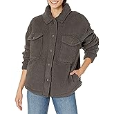 Andrew Marc womens Teddy Fleece Trucket Cozy Jacket