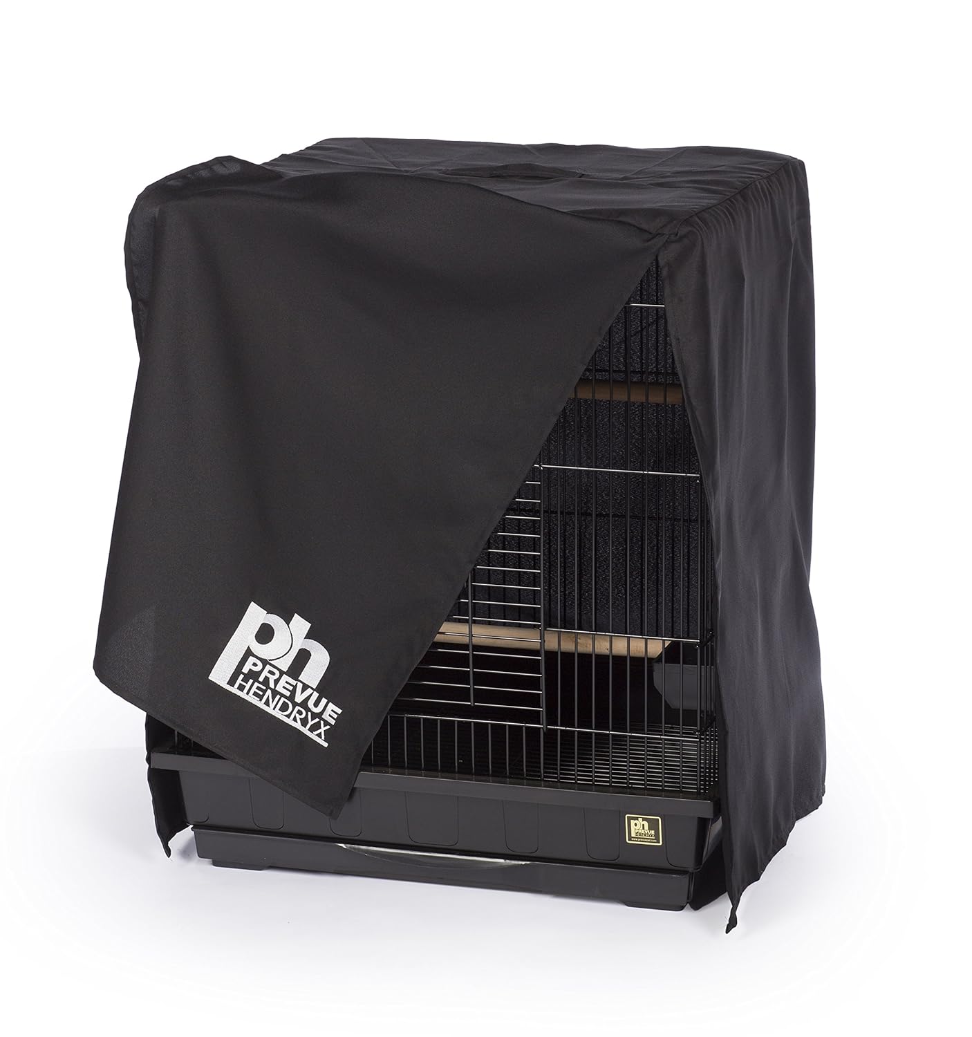 W 61cm x D 61cm x H 102cm Sky Pets Black Bird Cage Cover Durable Cover