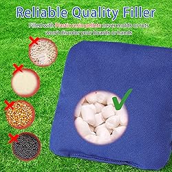 EunHo Dual Sided Cornhole Bags Set of 8 Regulation