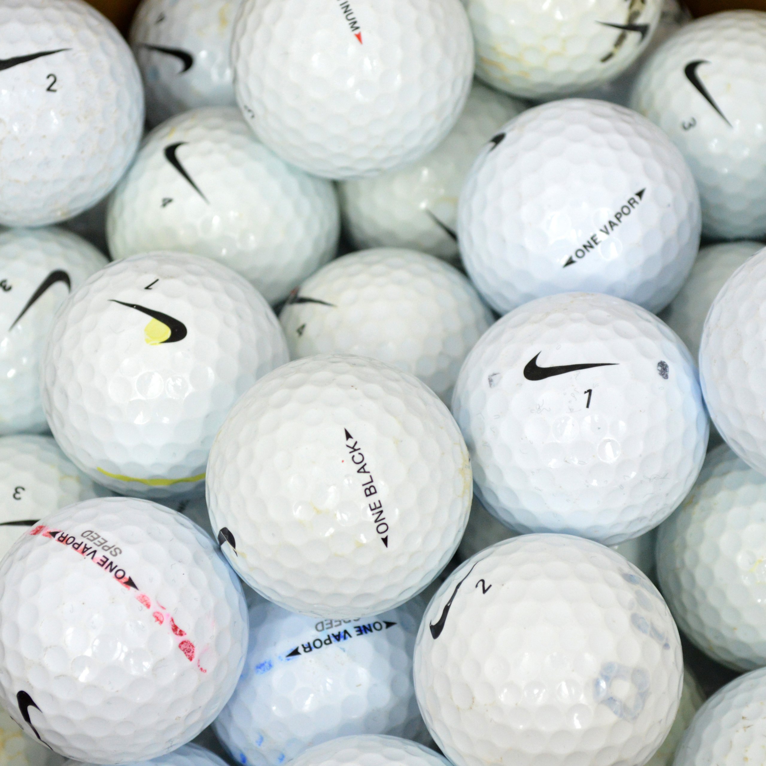 Second Chance Nike One Lake Golf Balls (Grade B) 100 FREE POST UK eBay