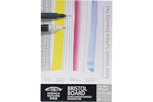 Winsor & Newton Extra Smooth Bristol Board Gummed A4 Pad