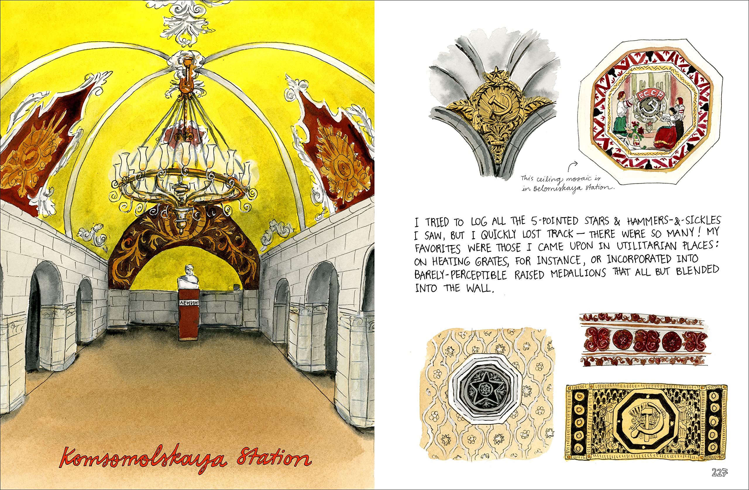 Border Crossings: A Journey on the Trans-Siberian Railway – An Artist's Illustrated Travel Guide with Cultural Tips from Beijing Through Mongolia to Moscow