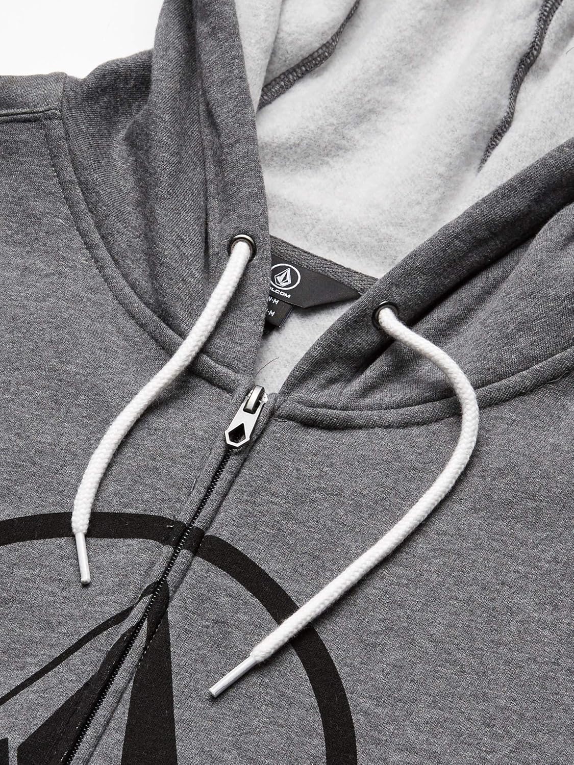 Volcom Men's Stone Zip Hoodie Sweatshirt: Clothing