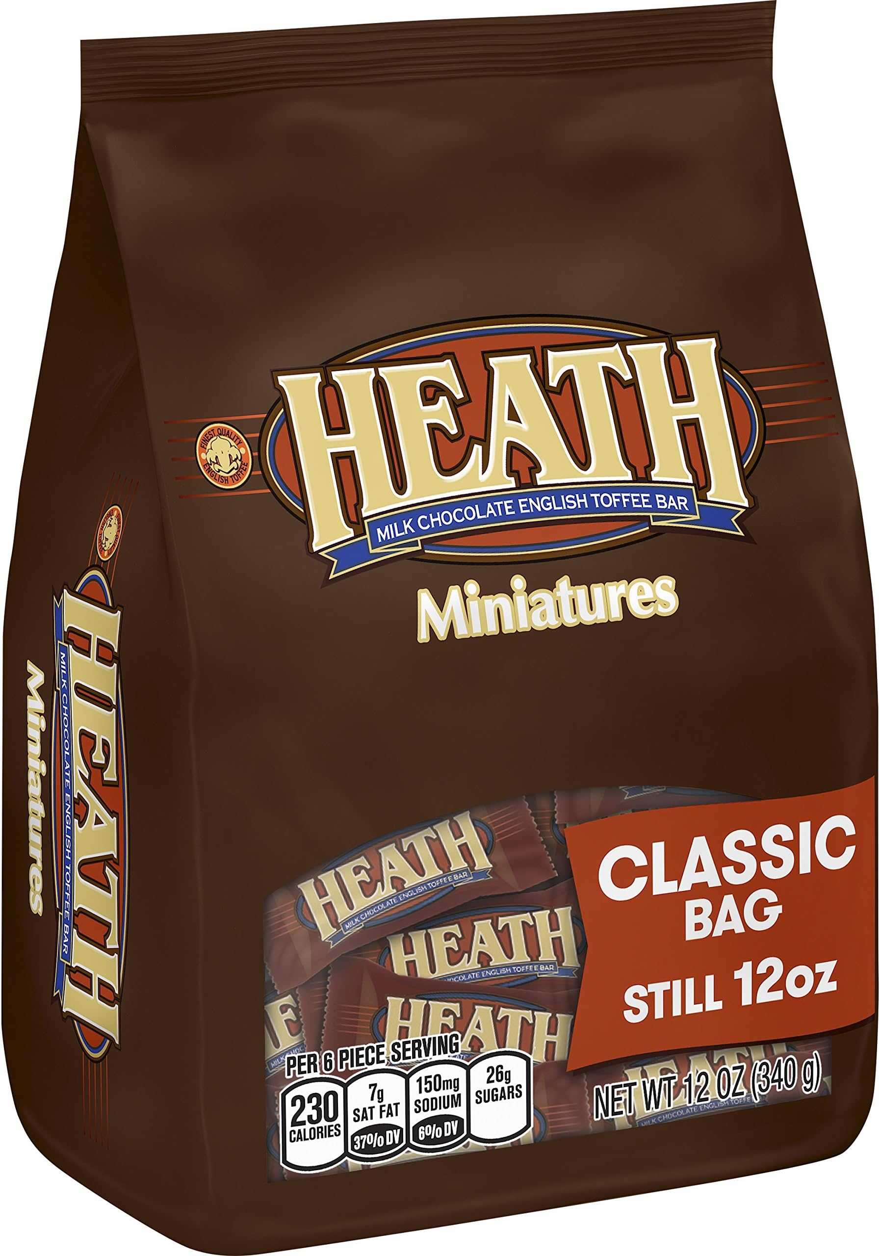 HEATH Toffee Bar Miniatures, 12 Ounce