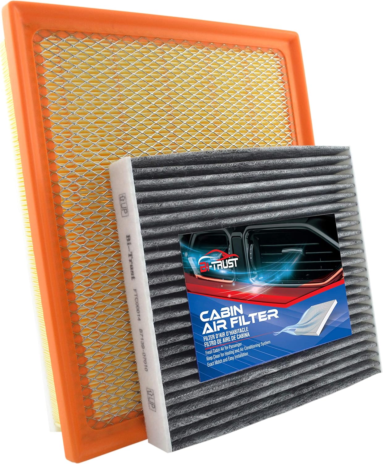 BiTrust Engine Cabin Air Filter Kit,Replace Fram CA8612