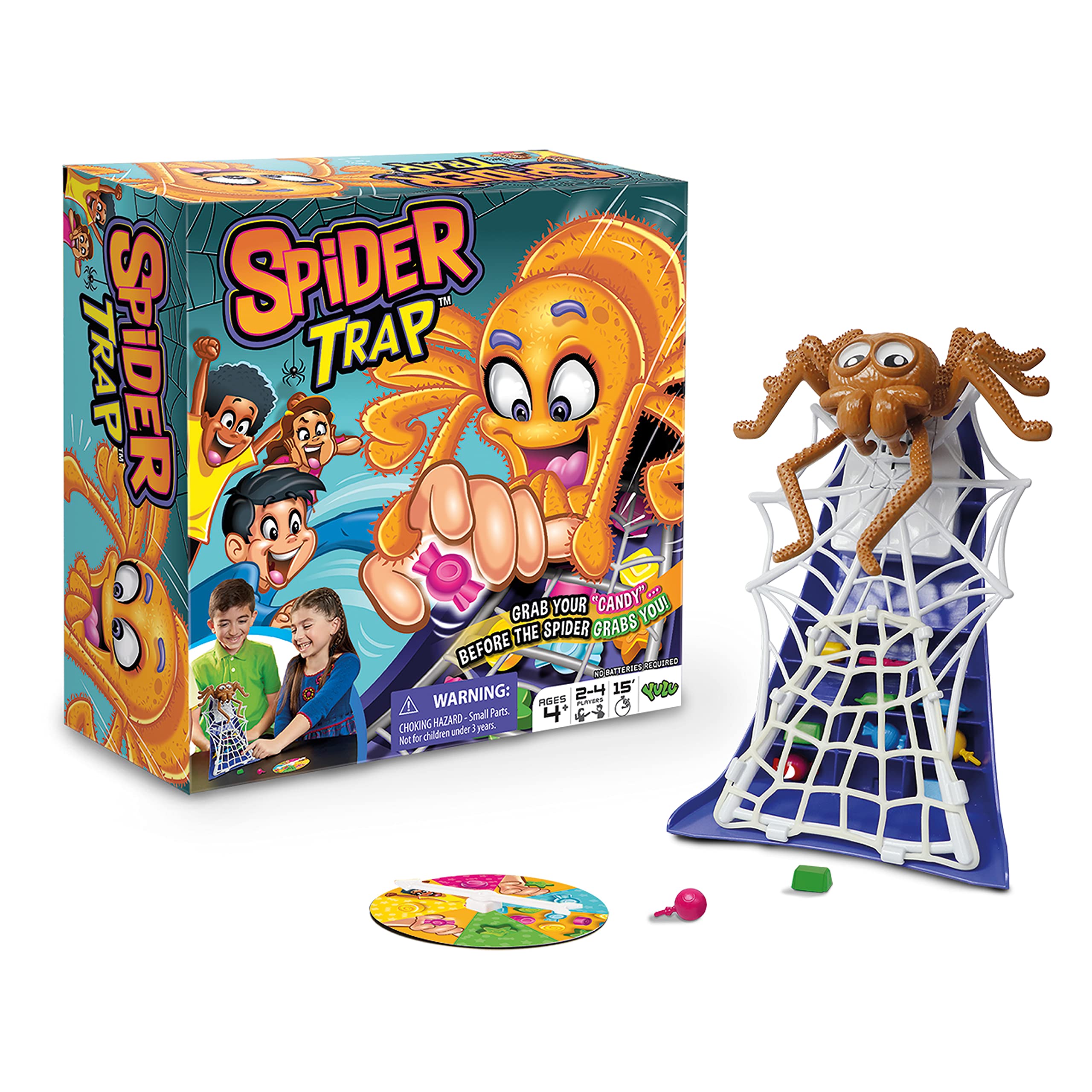 Spider Trap - An Interactive Spider Themed Fun Board Game for Families and Kids ages 4+