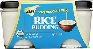 ZEN Organic Coconut Rice Pudding 2pk, 9 OZ