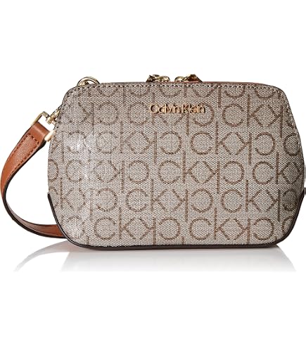 Calvin Klein Convertible Vegan Leather Backpack, Almond/Taupe/Caramel,