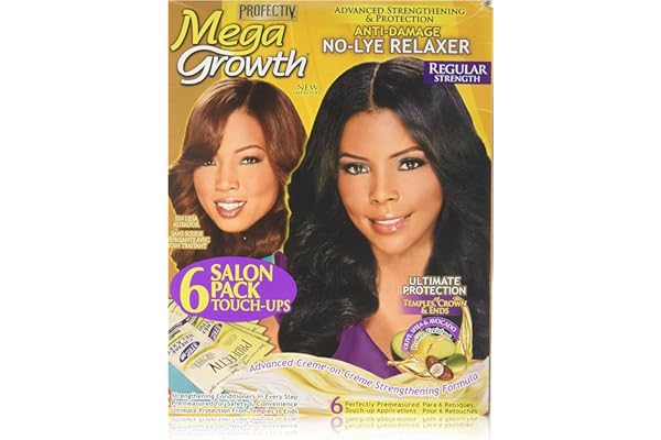 Profectiv Mega Growth Anti Damage No Lye Hair Relaxer Regular Strength