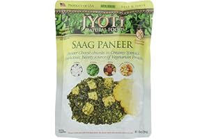 Jyoti Saag Paneer, 10 Ounce (Pack of 6)
