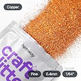 Hemway Copper Fine Glitter 100g Craft Resin Cosmetic Nail Art view 4