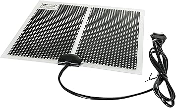 TropicShop Heizmatte BZW. Wärmematte ultraflache fürs Terrarium - mit 150cm Stromzuleitung mit EU Stecker 230V