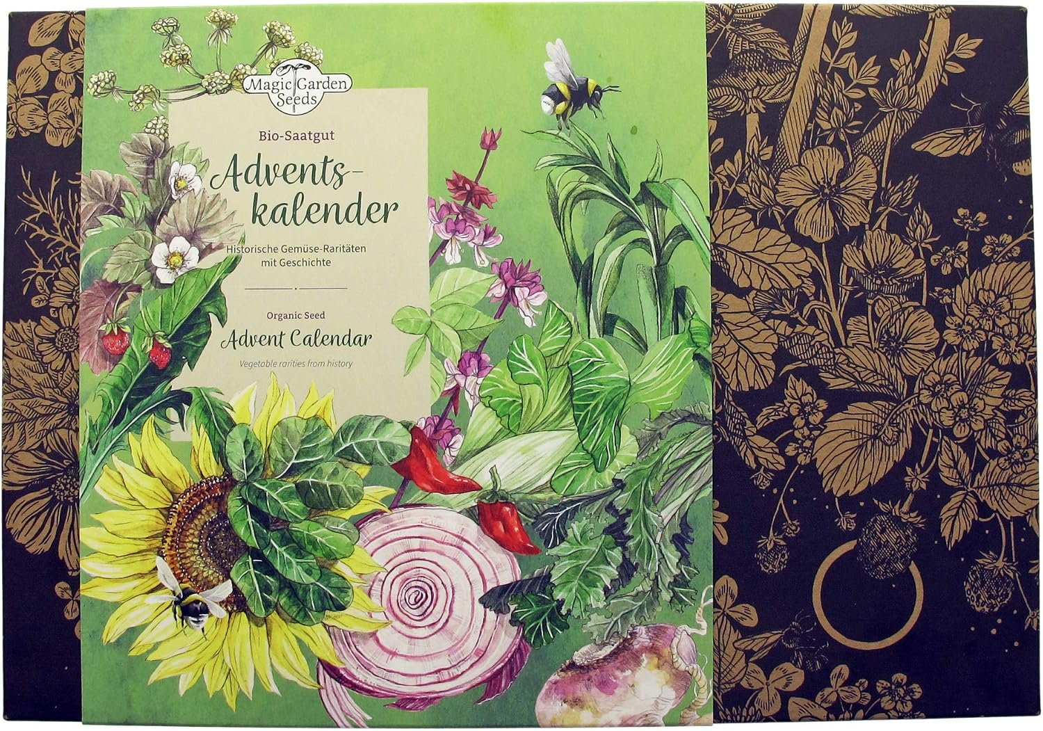 Seed Advent Calendar - Vegetables, Herbs & Flower Seeds - for all garden lovers - Image 3