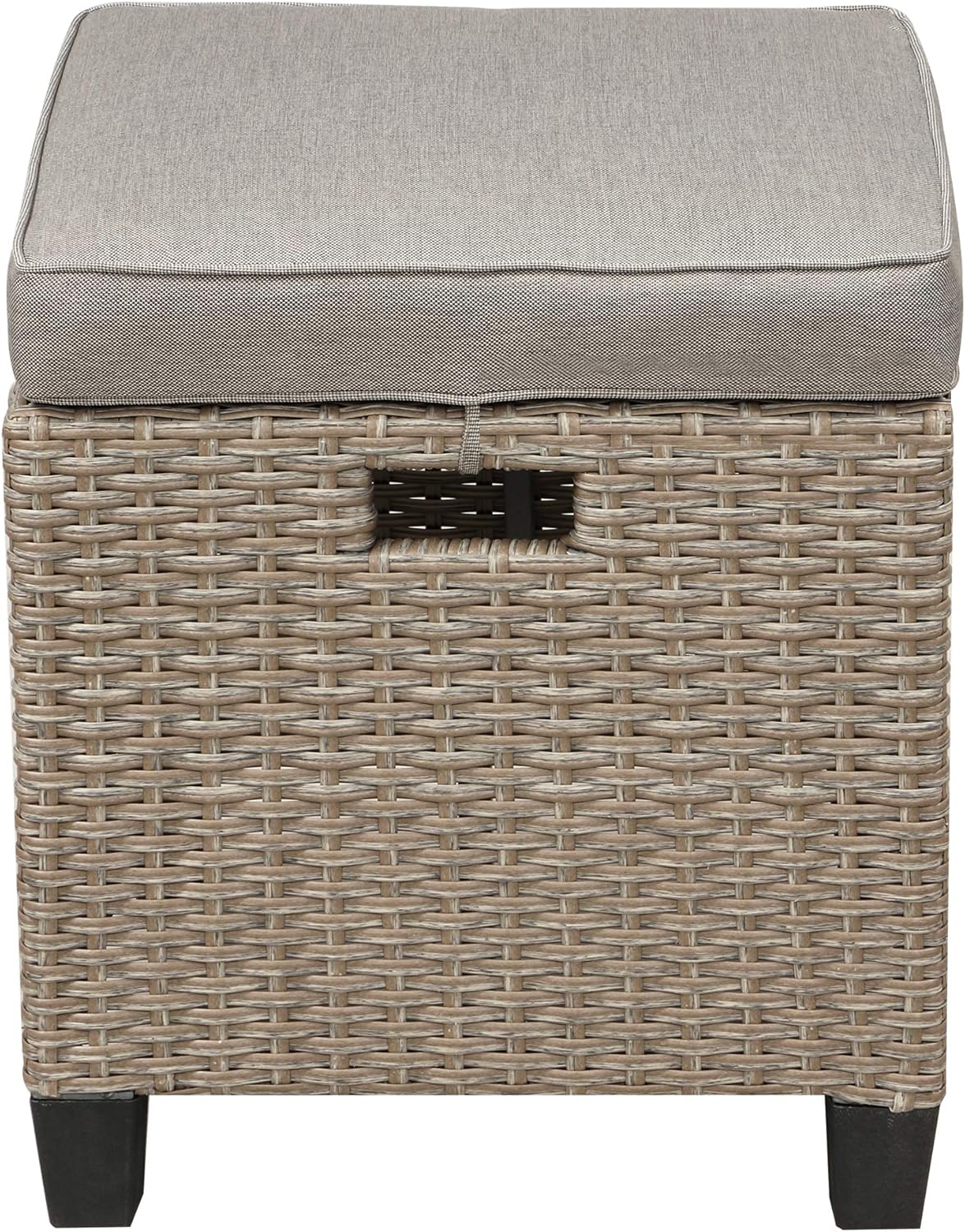 amazon 4 piece patio set on Amazon Com Bellemave Patio Furniture Set 5 Pieces Outdoor Rattan Sectional Sofa Conversation Set With Tea Table And Washable Cushions Garden Outdoor