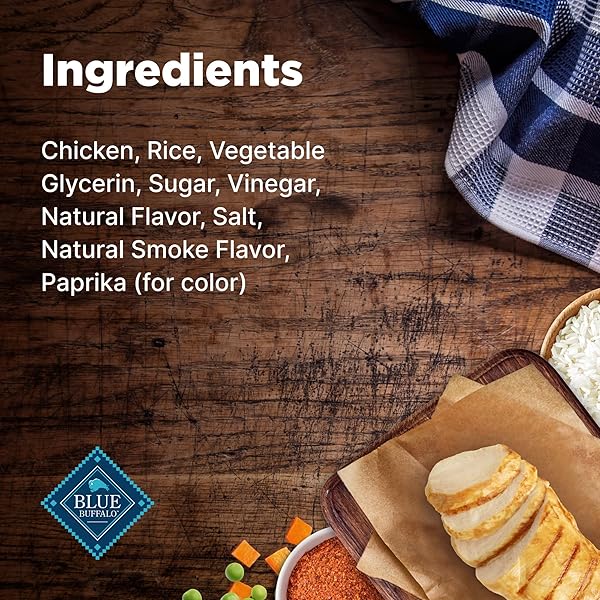 BLUE BUFFALO NUDGES JERKY CUTS DOG TREATS, MADE IN THE USA WITH NATURAL INGREDIENTS, CHICKEN & DUCK, 16-OZ BAG