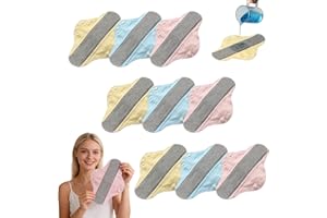 Reusable Graphene Incontinence Pads for Women, Leak-Proof & Waterproof Washable Absorbent Pads, Provides Odour-Free Dryness &