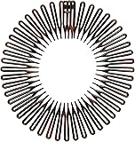 Caravan Full Circle Spring Head Band Comb In Classic Tortoise Shell With Deep Teeth And Closure