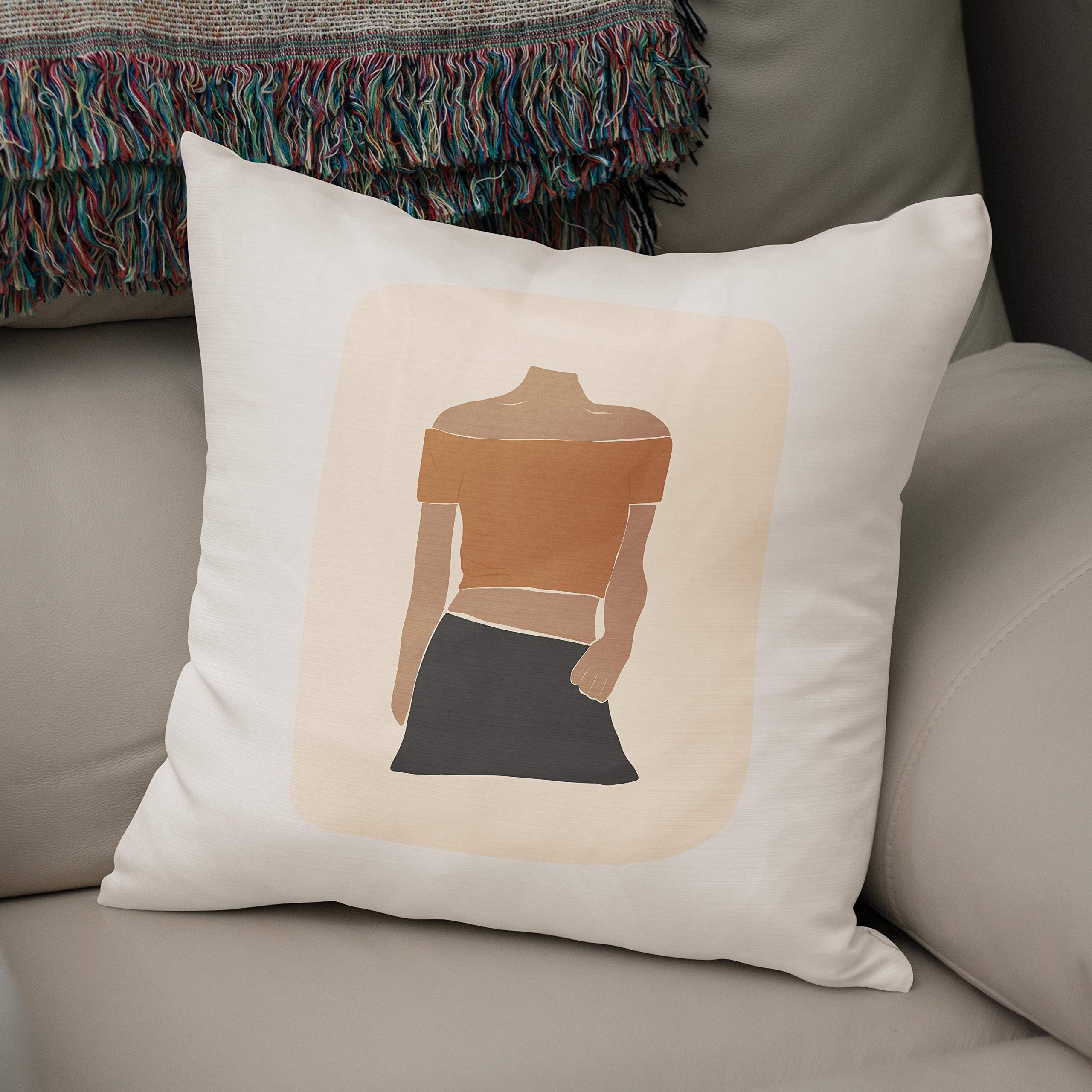 Bonamaison Decorative Cushion Cover, Cotton, Multicolor, 43 x 43 cm