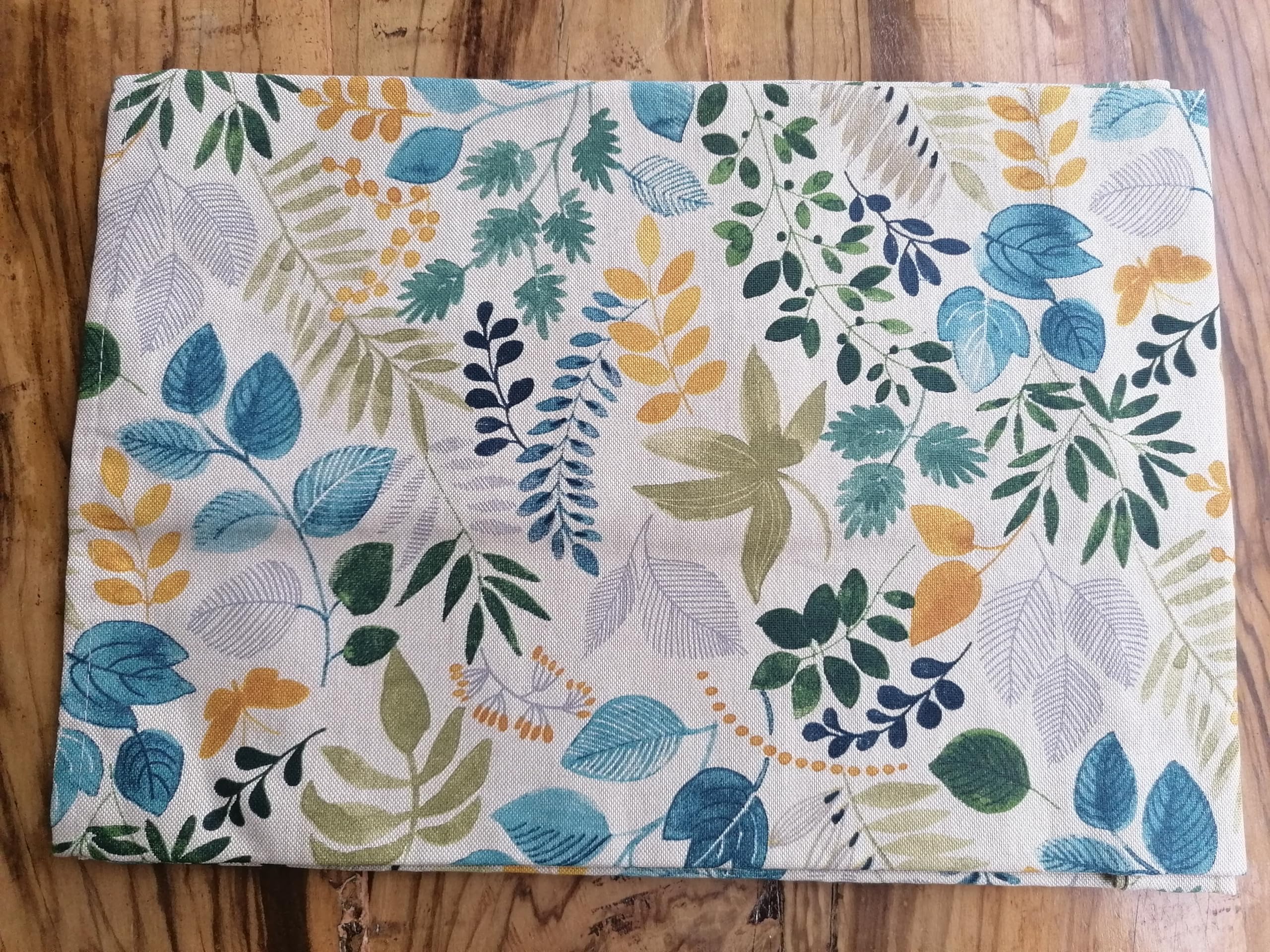 Novita. Spring Summer Collection 2018. Tablecloth 140 x 240 cm. "Green Leaf Design Cotton