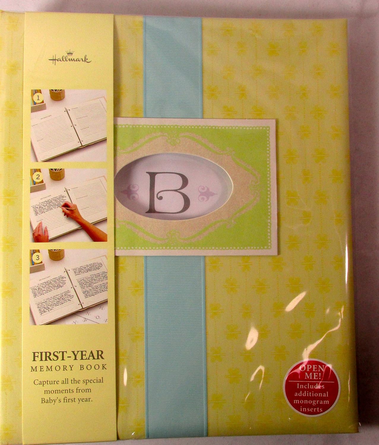 Hallmark BBA3801 First Year Memory Book Boy Baby