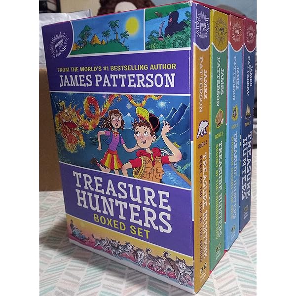 Treasure Hunters Middle School Series 1-6 Books Collection