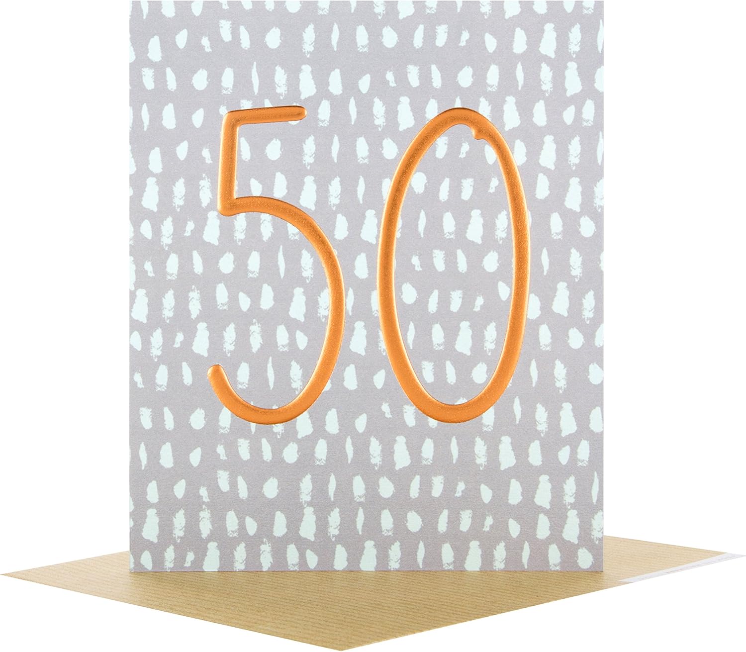 Hallmark 25507462 50th Birthday Studio Card "Blank" - Small