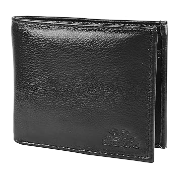 Blizzard Pu Leather Wallets for Men & Boys Black