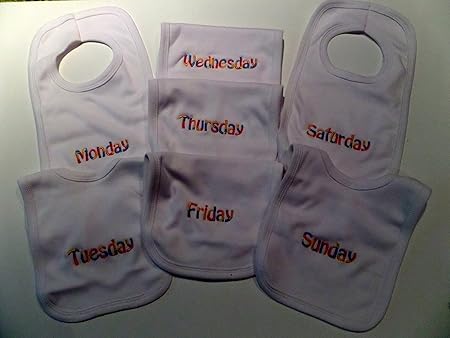 bibs with names on them