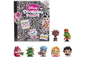 Disney Doorables Academy Campus Crew Series 1, Blind Bag Inspired Figures, Styles May Vary, Officially Licensed Kids Toys for Ages 5 Up by Just Play