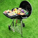 GFTIME Side Table 34.5x35.3 cm for Weber Original Kettle 57 cm Charcoal Grill view 7