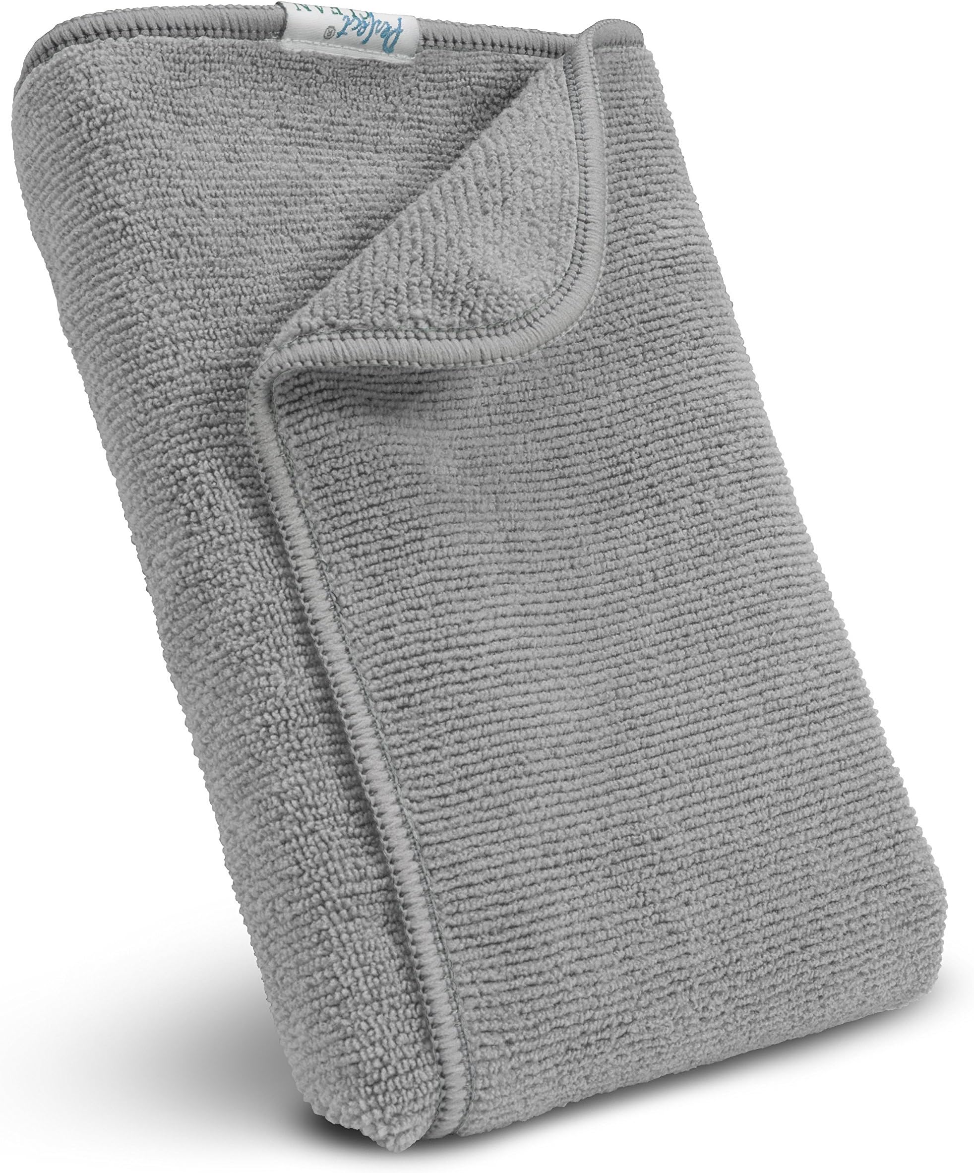 PerfectCLEAN All-Purpose Wiper, 12"x12"- Antimicrobial Micro-denier - 5 Pack - Gray