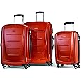 Samsonite Winfield 2 Hardside Expandable Luggage with Spinner Wheels, Orange, 3-Piece Set (20/24/28)