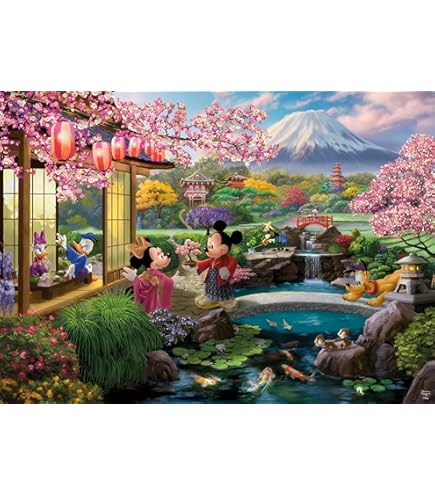 Amazon.com: Schmidt Spiele Thomas Kinkade 57528, Disney