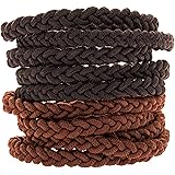 Braided Hair Tie Ponytail Holder Thick Hair Ties 20 Pcs
