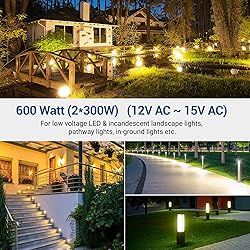 DEWENWILS 600W Low Voltage Landscape