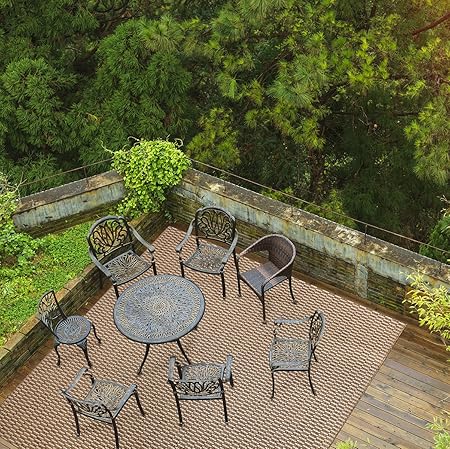 Amazon Com Gertmenian 48199 Platinum Barnwell Modern Outdoor