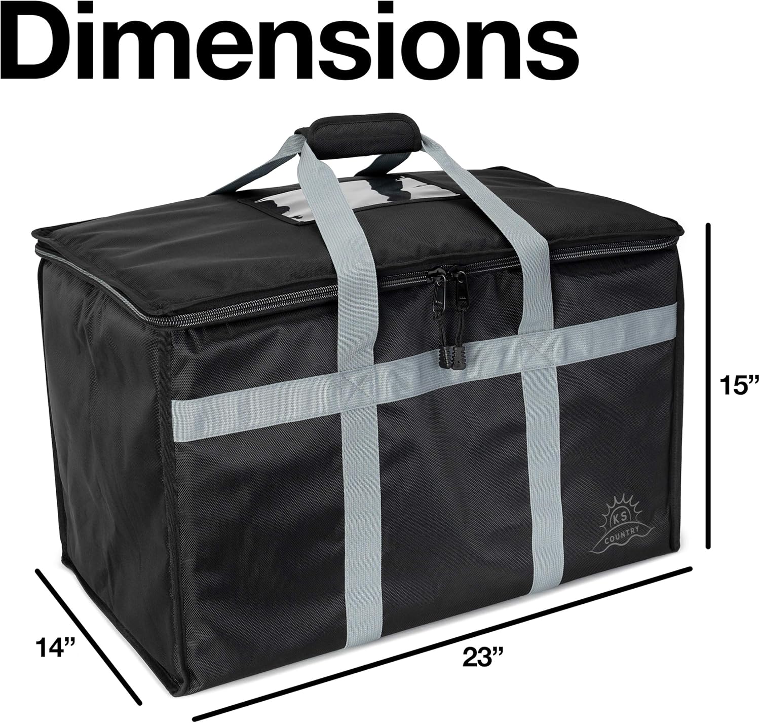 commercial insulated food delivery bags