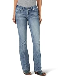 Wrangler Western Mid Rise Stretch Boot Cut