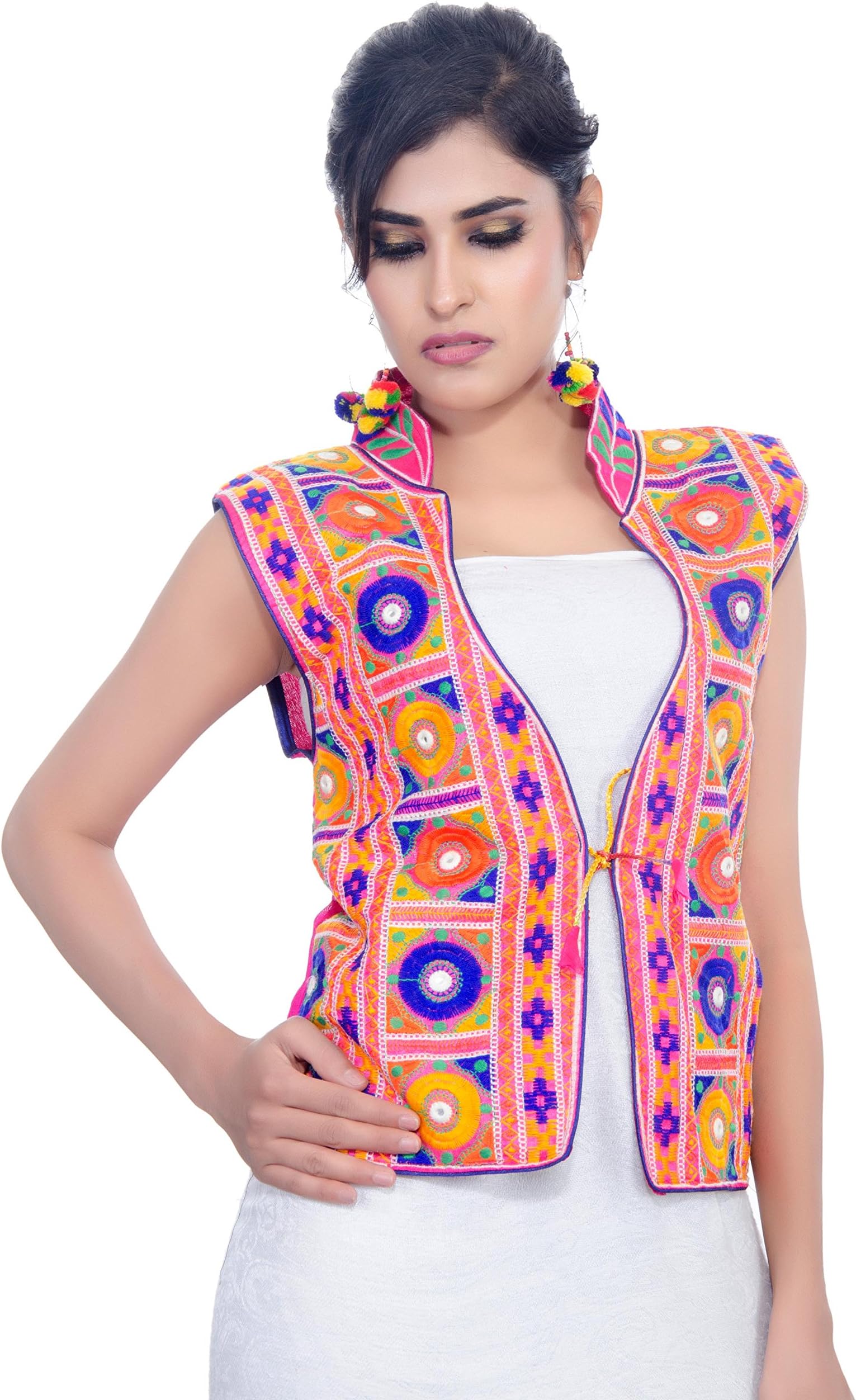 Banjara India Kutchi Waist Length Jacket (Bharchak)