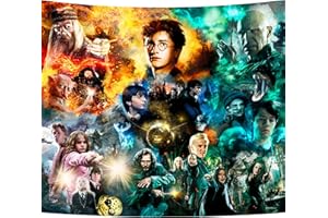 JUMANT Potter Tapestry - Harry Tapestry - Magical Tapestry - 59x51 In