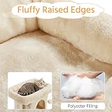 Yaheetech Cat Tree Tower for Kitten Cats Beige with Top Perch Condo view 5