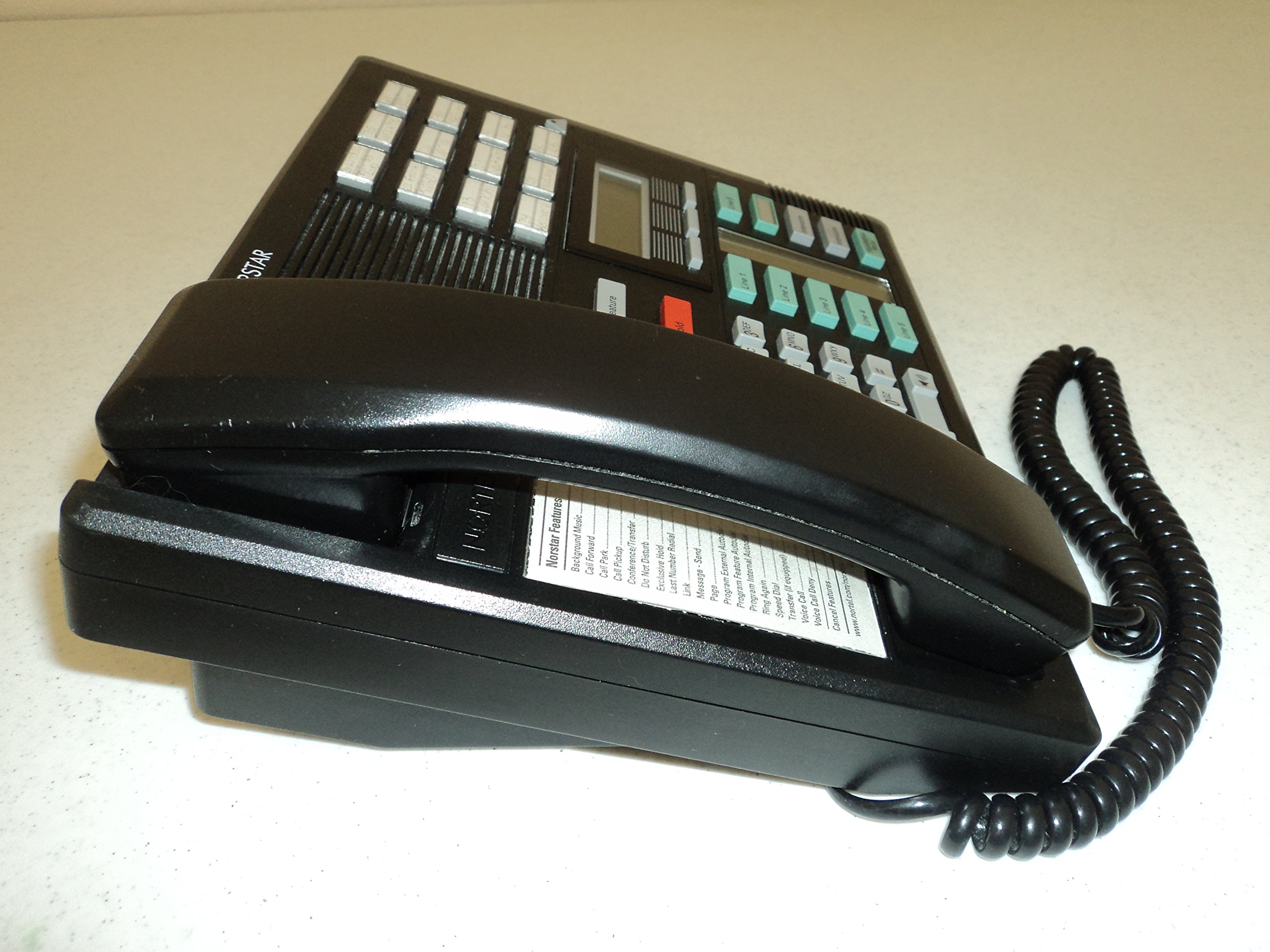 Nortel/Meridian M7310 PBX Black 47 Line Telephone with Speaker