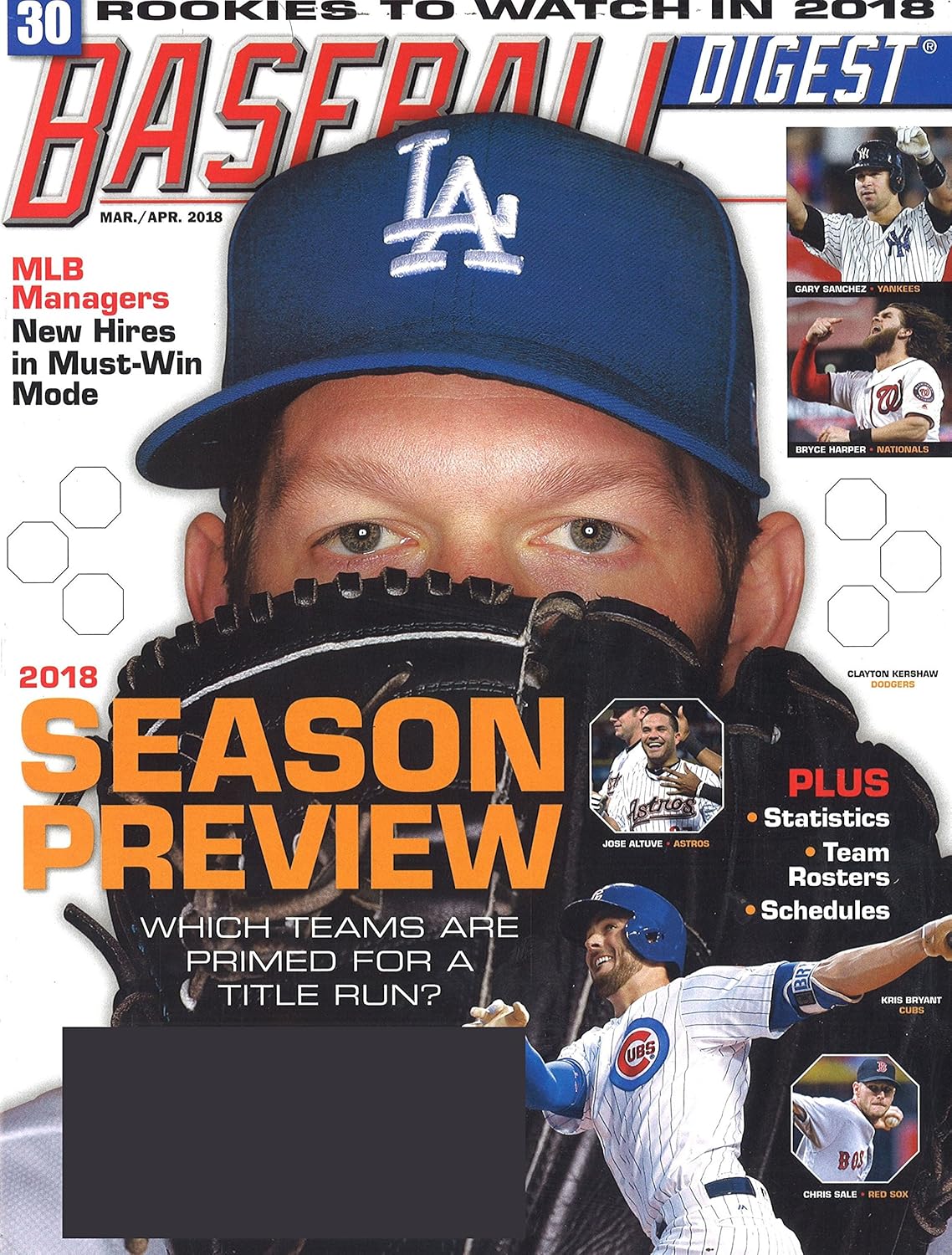 Baseball Digest Magazines